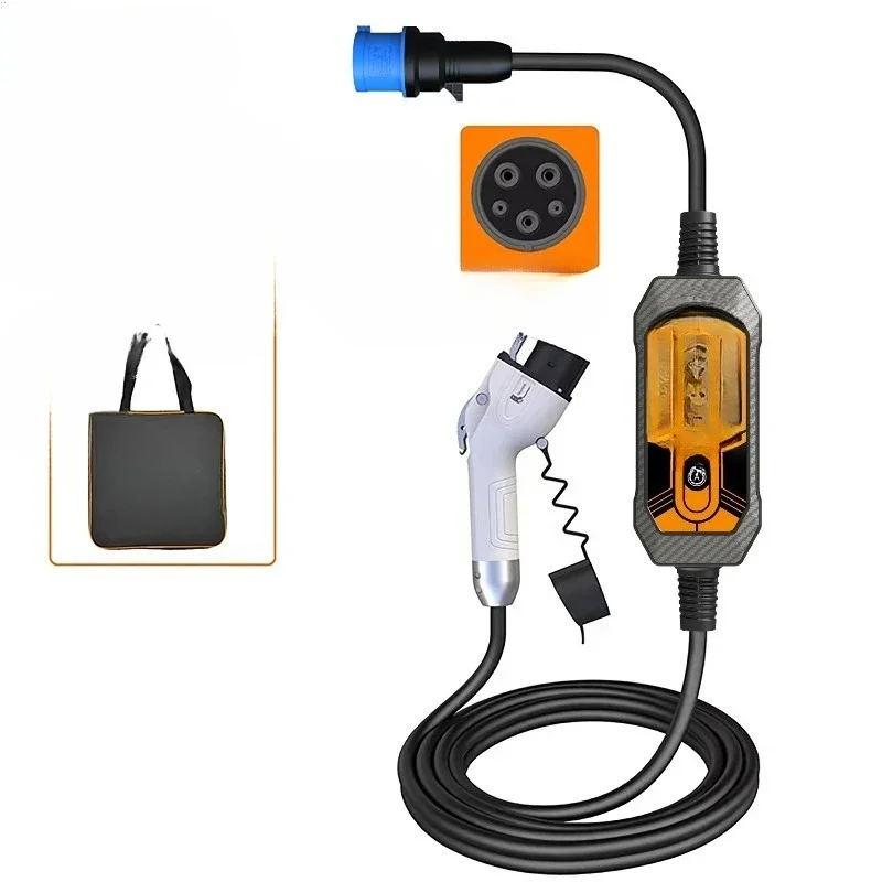 Car Electric Household American Standard 32A New Energy Vehicle Portable Charging Pile Charging Gun