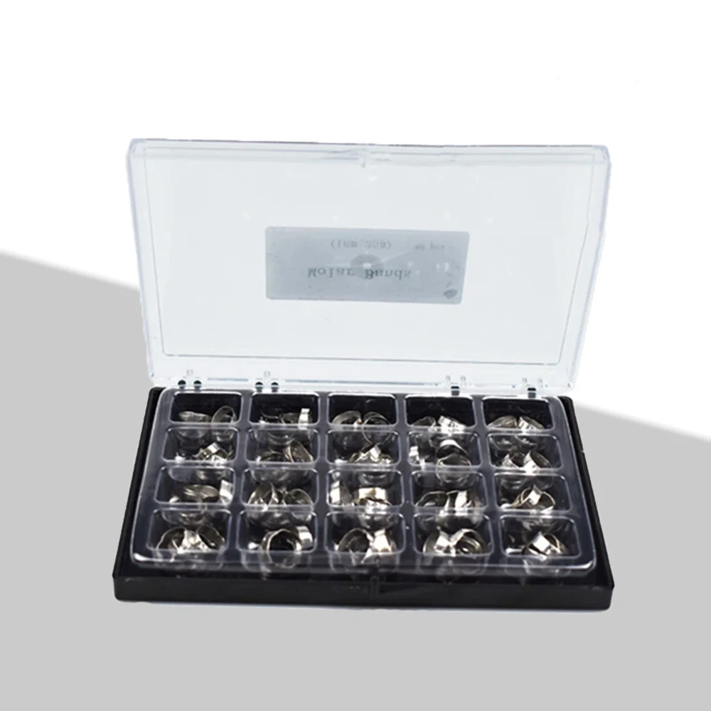 

80 шт., кольца для стоматологических моляров, прямая проволочная арка 16 # -35 # Ортодонтические инструменты для брекетов для зубов Система MBT/ROTH