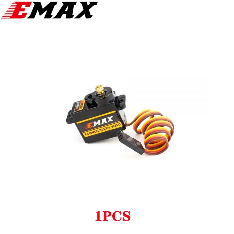 1 piece/2 pieces/4 pieces EMAX ES08MDII metal gear digital servo 12g/2.4kg/high-speed mini metal gear remote control car