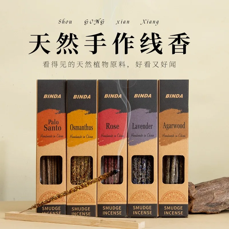 

Argentine Handmade Natural Incense Sticks/sacred Wood/cedar/sage/rose Osmanthus/flower Scented Incense Sticks