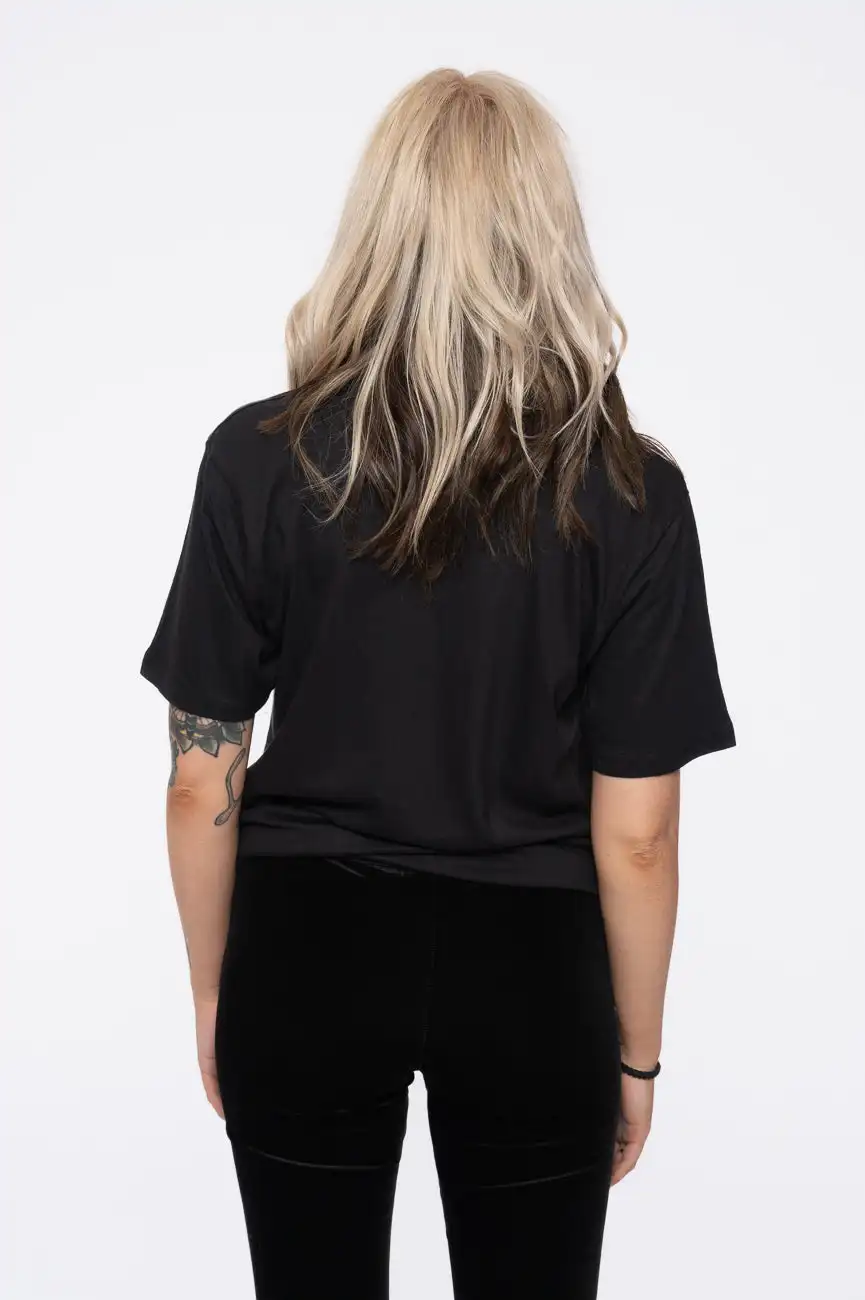 AC-DC الطريق السريع إلى الجحيم جولة حول العالم تي شيرت الرجال النساء قصيرة الأكمام القطن تيز الهيب هوب روك باند الشارع الشهير العلامة التجارية التي شيرت الصيف