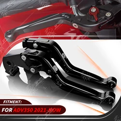 JDSTUNING For Honda ADV350 2021-NOW Clutch Lever Brake Lever Set Adjustable Folding Handle Levers Motorcycle Accessories Parts