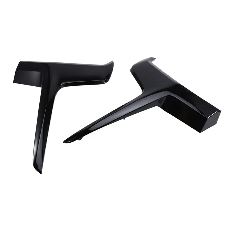 

Передняя решетка, боковая декоративная полоса, накладка, 2 шт., глянцевый черный для Toyota Hilux ROCCO GR 2024