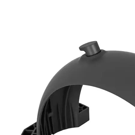 Rear Mudguard System for Xiaomi 4 Pro and 4 For Plus E-Scooters Made of Impact-Resistant ABS for Daily Urban Riding