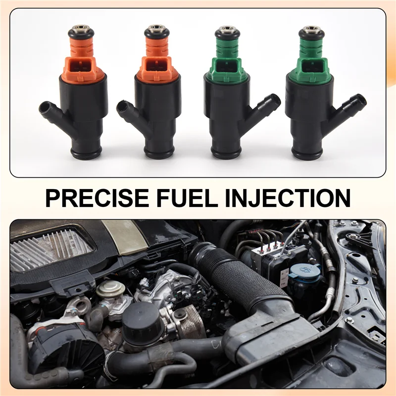 A45F-4Pcs/Lot Fuel Injector Nozzle 0280150504 0280150502 For 95-02 Kia Sportage 2.0L