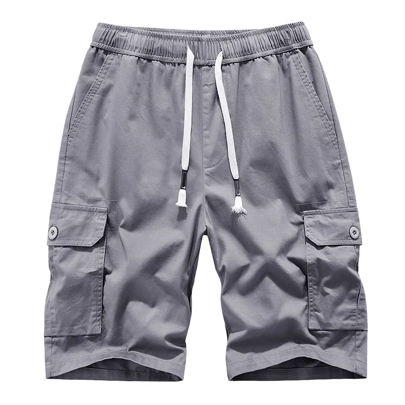 Spring Summer New Man Shorts European and American Workwear Shorts Men's Pure Cotton Casual Pants Sports Five Quarter Pants