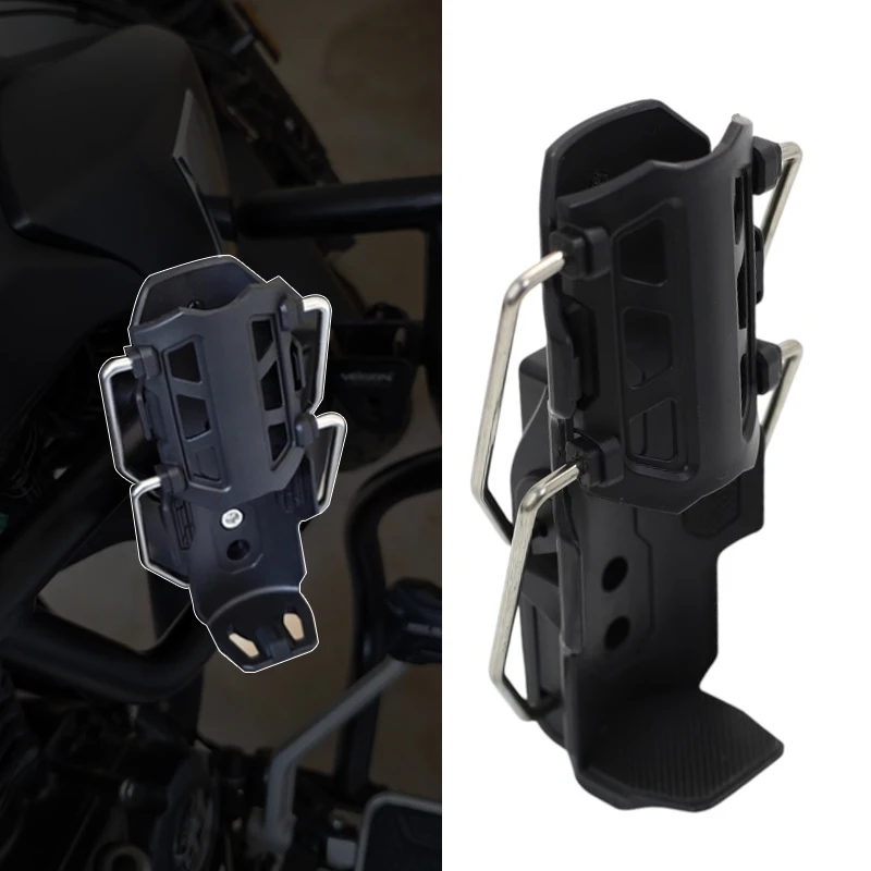 Adjustable Motorcycle Water Bottle Holder Universal Drink Holder Motorbike Handlebar Cup Cage For BMW R1300GS R1250/R1200 GS