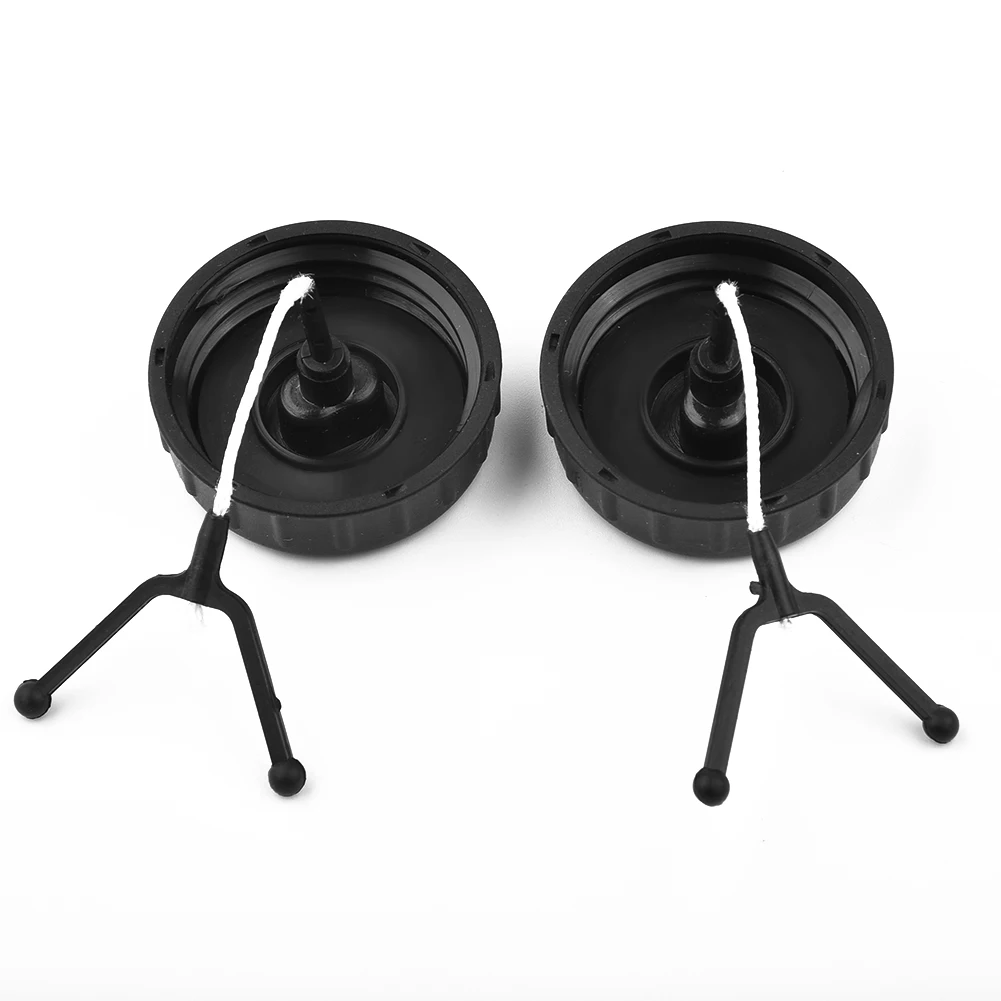 Practical Fuel Cap Oil Cover Long Service Life 2pcs Accessories Covers Equipment Oil Lids Parts Perfect Fitment