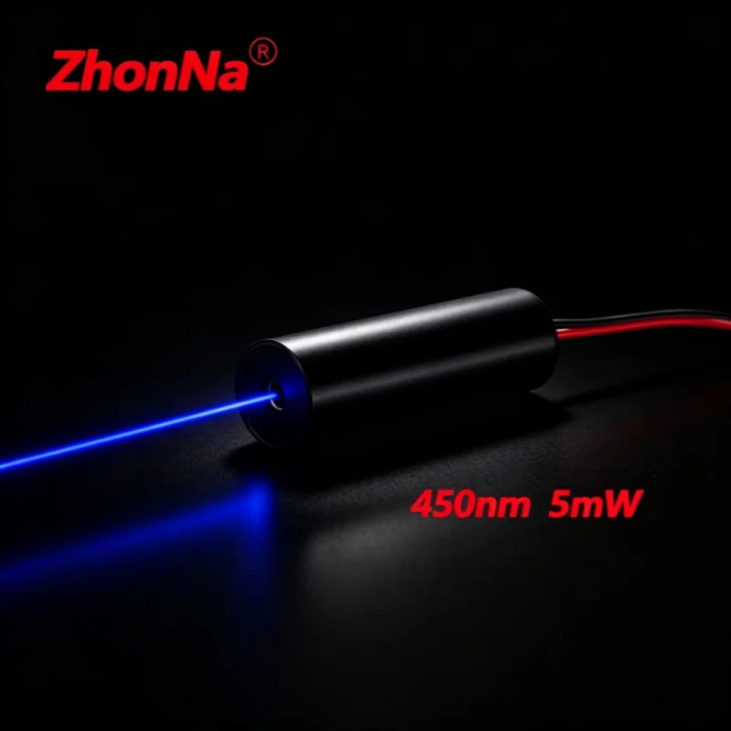 10X30mm Metal BronzeHead Dot Laser Module Enter DC 3V-5V Photoelectric Source Target Customizable Laser Pointer Module