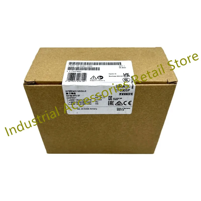 New Original  6ES7155-6AA01-0BN0 6ES71556AA010BN0 6ES7 155-6AA01-0BN0 One Year Warranty Warehouse Spot Fast Delivery