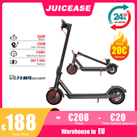 JUICEASE Electric Scooter 25KM Range up to 31KM/H 350W Powerful Motor TUYA Smart APP 8.5 Inch Foldable Adult Kick Escooter