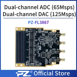 Puzhi FMC szybki ADC DAC AD9238 AD9767 dwukanałowy 65M 125M LPC platforma wspólnego użytku