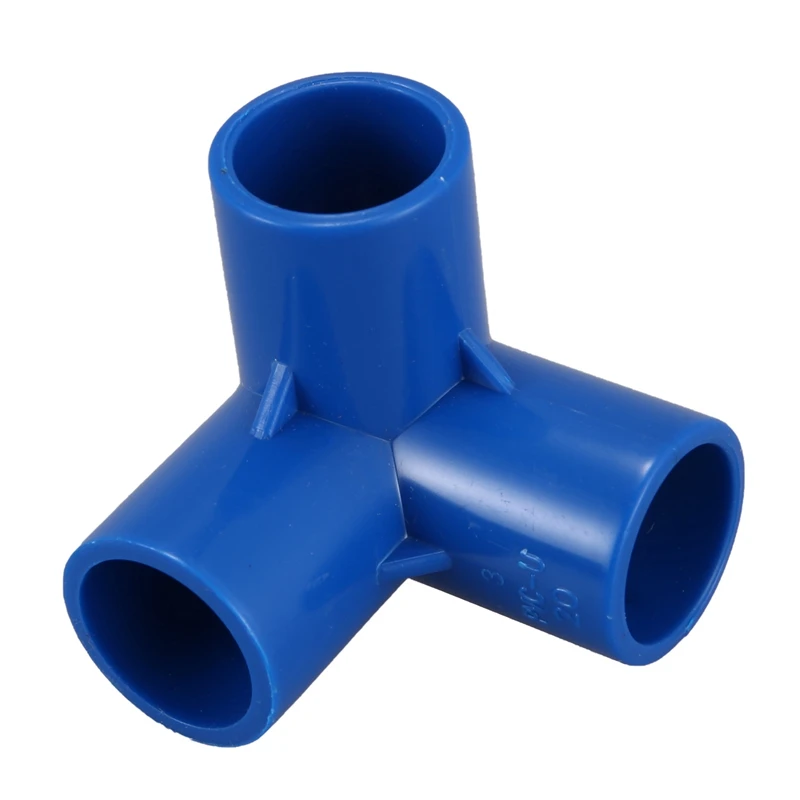 32Pcs Plastic PVC 20Mm Hose Tee Connector 3 Way Joint For Garden Irrigation Watering Pipe Adapter Tube Parts Tools