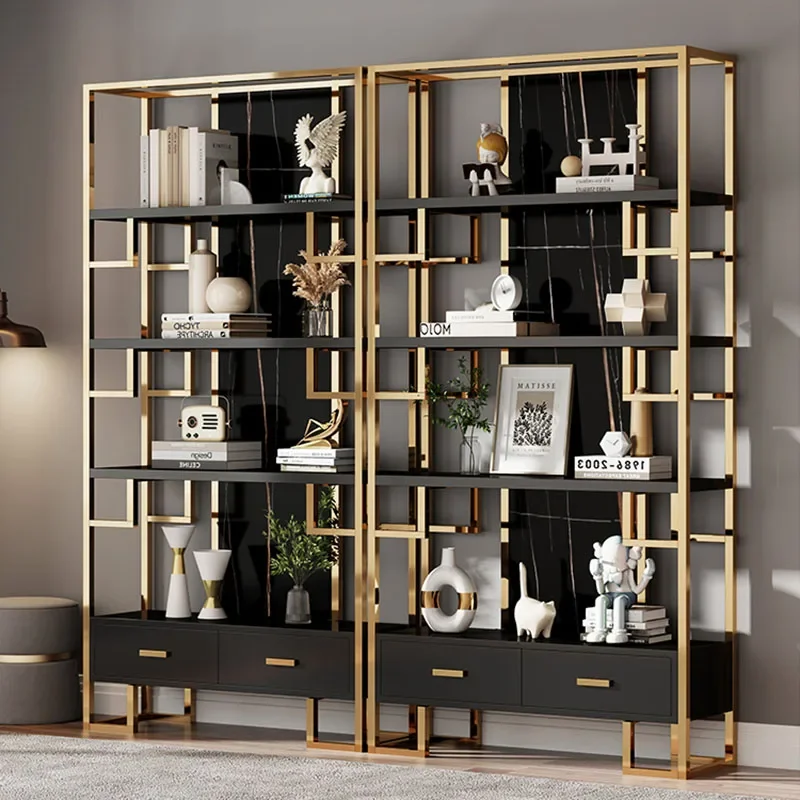 Shelving Drawer Bookcases Storage Closet Mainstays Collect Book Shelve Library Stand Estante Para Libros Modern Furniture