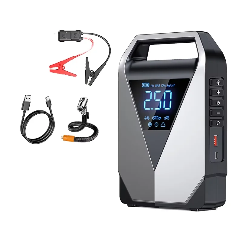 

Peak 2000A Jump Starter with Air Compressor 150 Psi Portable Car Emergency Tools Tire Inflator Motorcycle Pump USB-C 12V