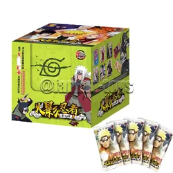 Cartas de dibujos animados de Naruto para niños, cartas de batalla de Anime, SHIPPUDEN, Kakashi, TCG, SR, coleccionables, regalo, juguete, 5/25/100 Uds.