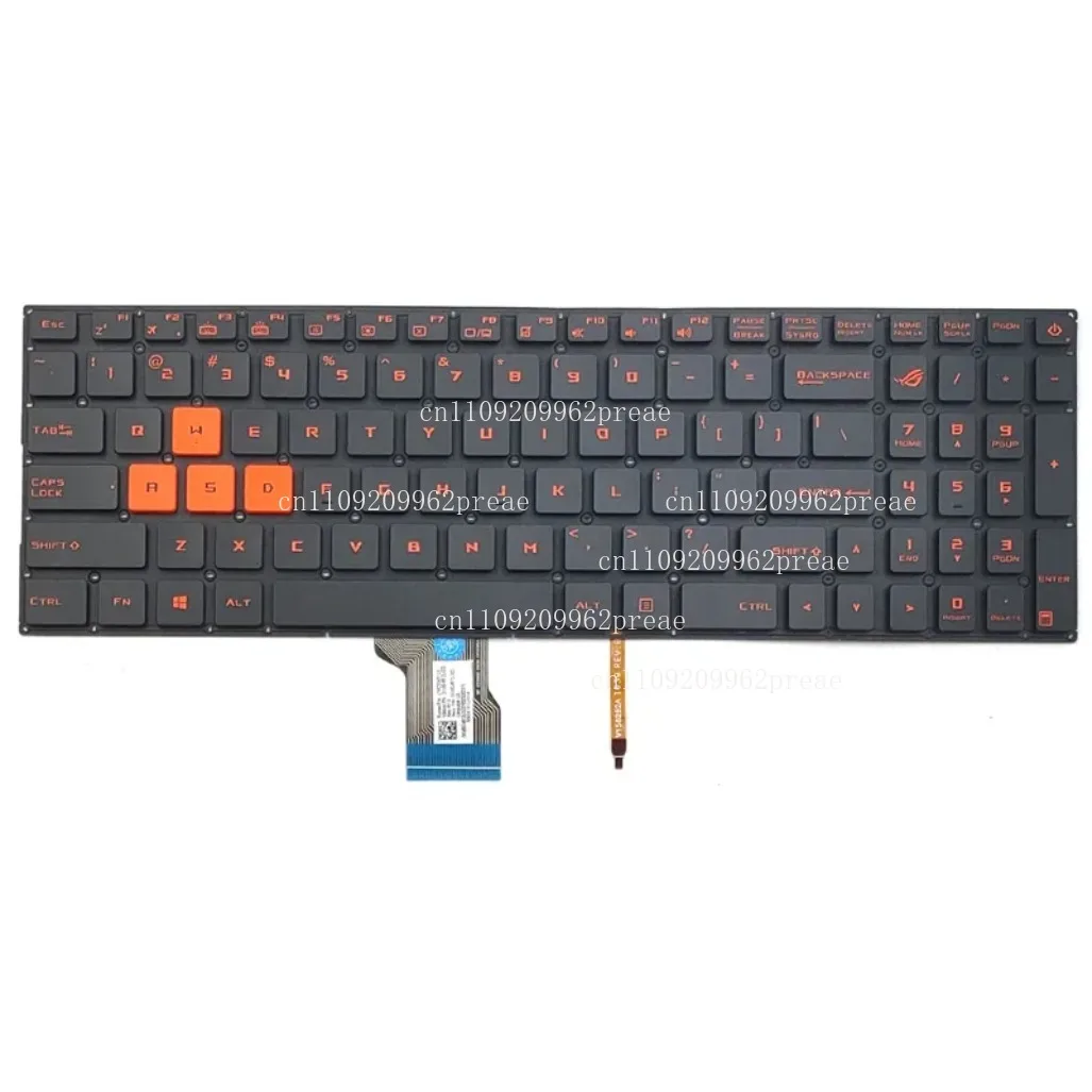 S For Asus ROG Strix GL502/GL502VM/GL502VM-DB71/GL502VM-DS74/GL502VS/GL502VY/GL502VY-DS71 Series Laptop Backlit Keyboard