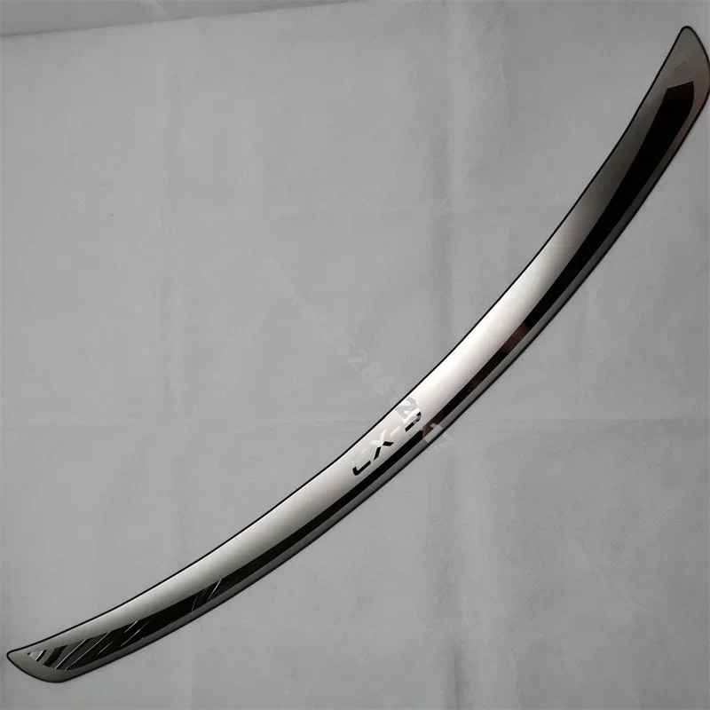 For MAZDA CX-5 CX5  2013 2014~2016 Trunk Trim Car Rear Bumper Protector Door Sill Cover Auto Sticker Styling Accessories