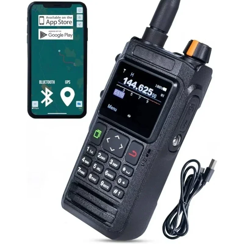 2025 hot sale Great deal.UV-PRO IP67 Dual Band VHF/UHF Two-Way Radio - APRS, Bluetooth,Text Messaging, Aviat
