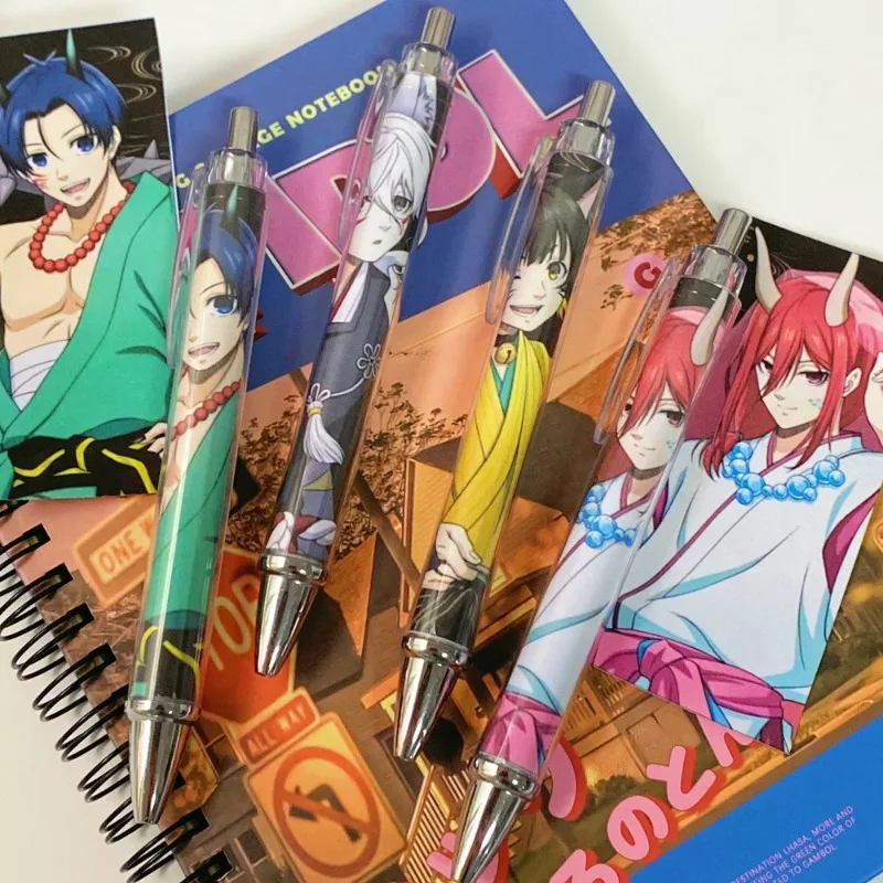 2PCS Isagi Yoichi Chigiri Hyoma Bachira Meguru Kuon Wataru Popular Anime Peripheral Monster Series Cute 0.5mm Black Gel Pen