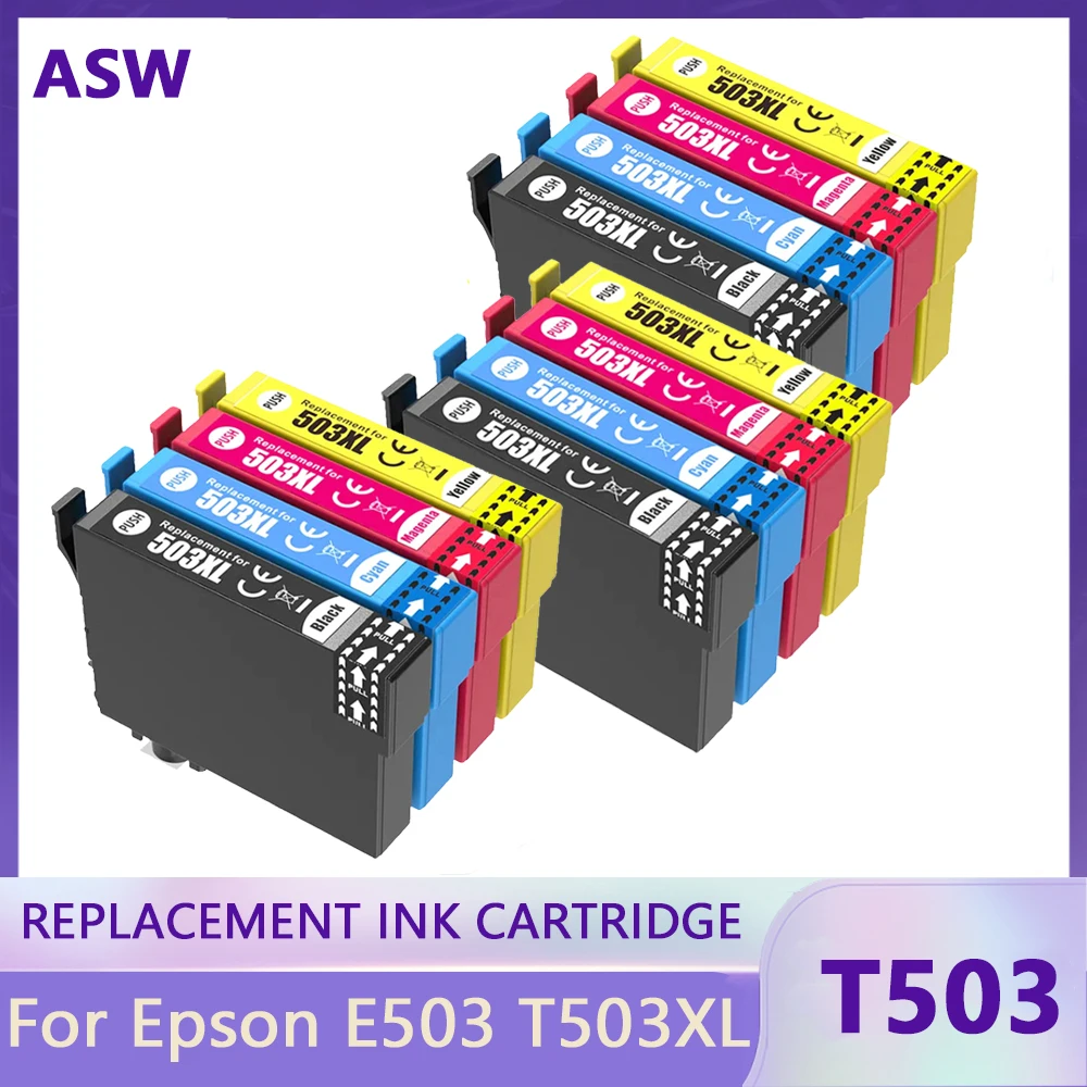 Europe Compatible Ink Cartridge For Epson 503 503XL T503 Expression Home XP-5200 XP-5205 WorkForce WF-2965DWF WF-2960DW Printer