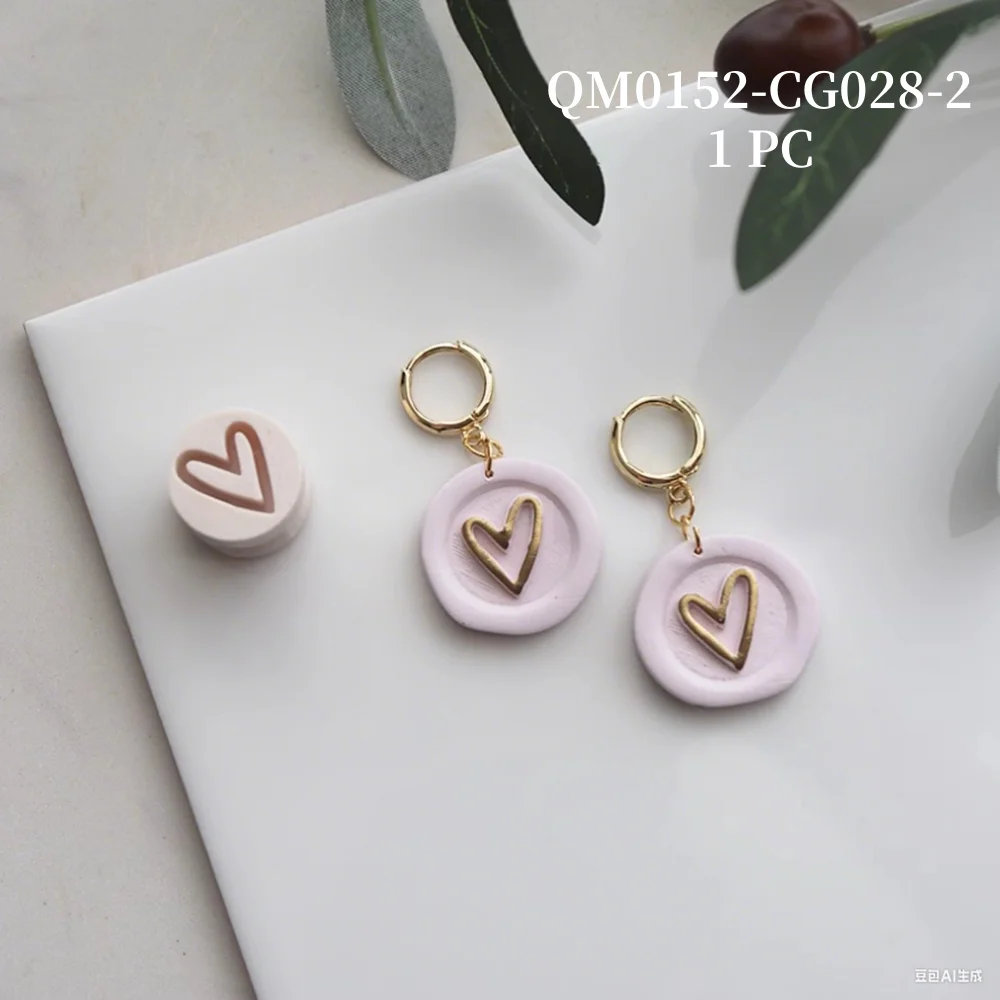 Basic Geometric Shaped Polymer Clay Cutters for DIY Earrings
