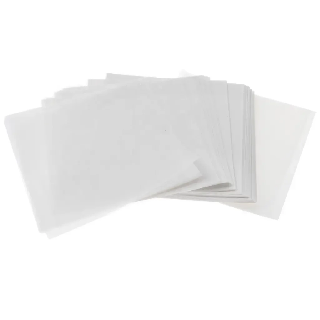 50mm 100mm 150mm Laboratory Scales Double-sided Transparent Smooth Scale Weigh Papers Weighing Paper