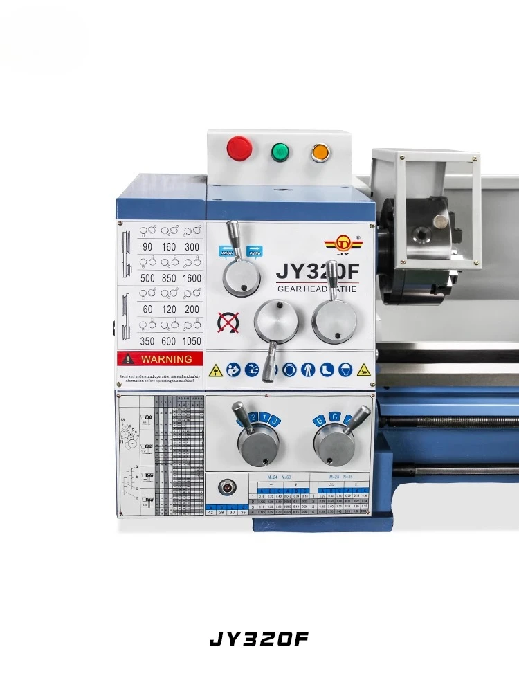 For JY320F Small Home Benchtop Lathe Wood, Industrial Metalworking Lathe