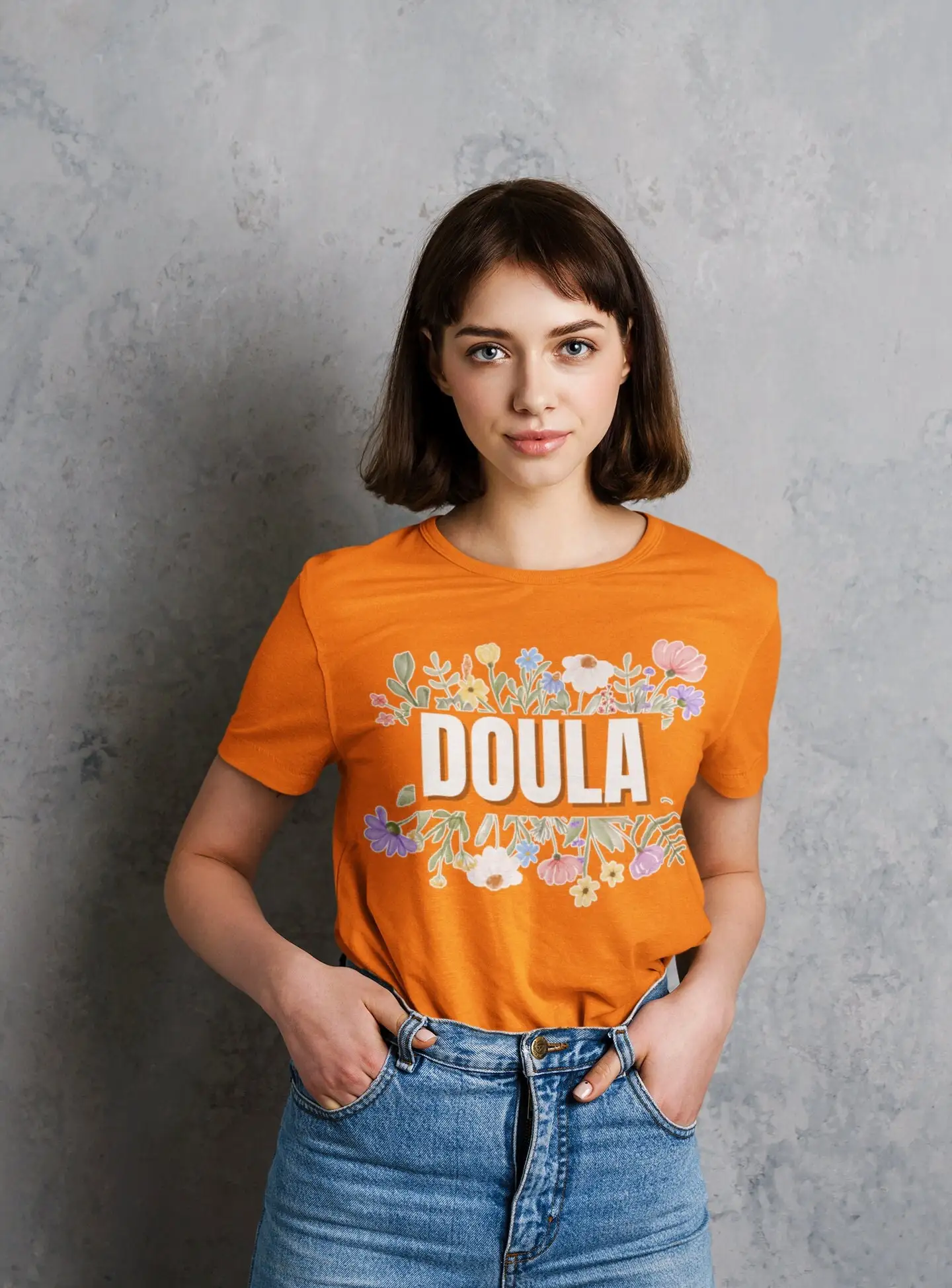 Geburt Doula T-Shirt Arbeit und Lieferung Kleidung Hebamme Muttertag Ästhetik