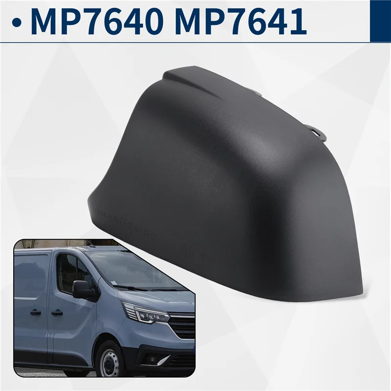 

A04E-Left+Right Lower Wing Mirror Cover Casing Bottom For Vauxhall Vivaro Renault Trafic Fiat Talento Van 2015-2018