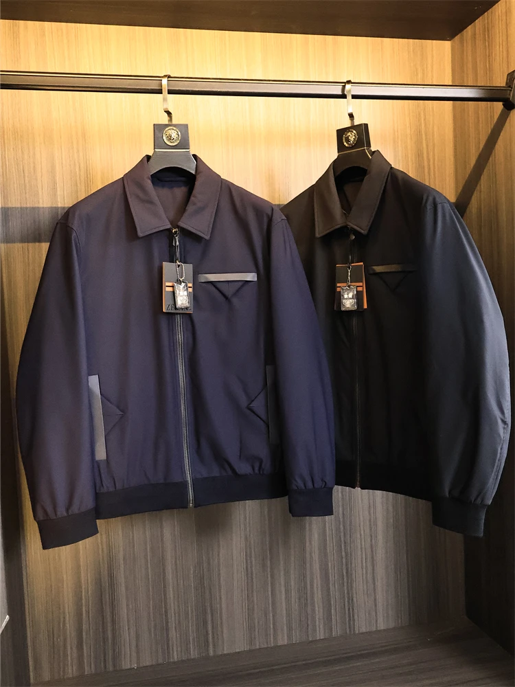 

Высококачественная мужская куртка Busin Commuter Down Jaet 90, белый гусиный пух, антихолодный откидной воротник, осень-зима, Faion Urban Sle