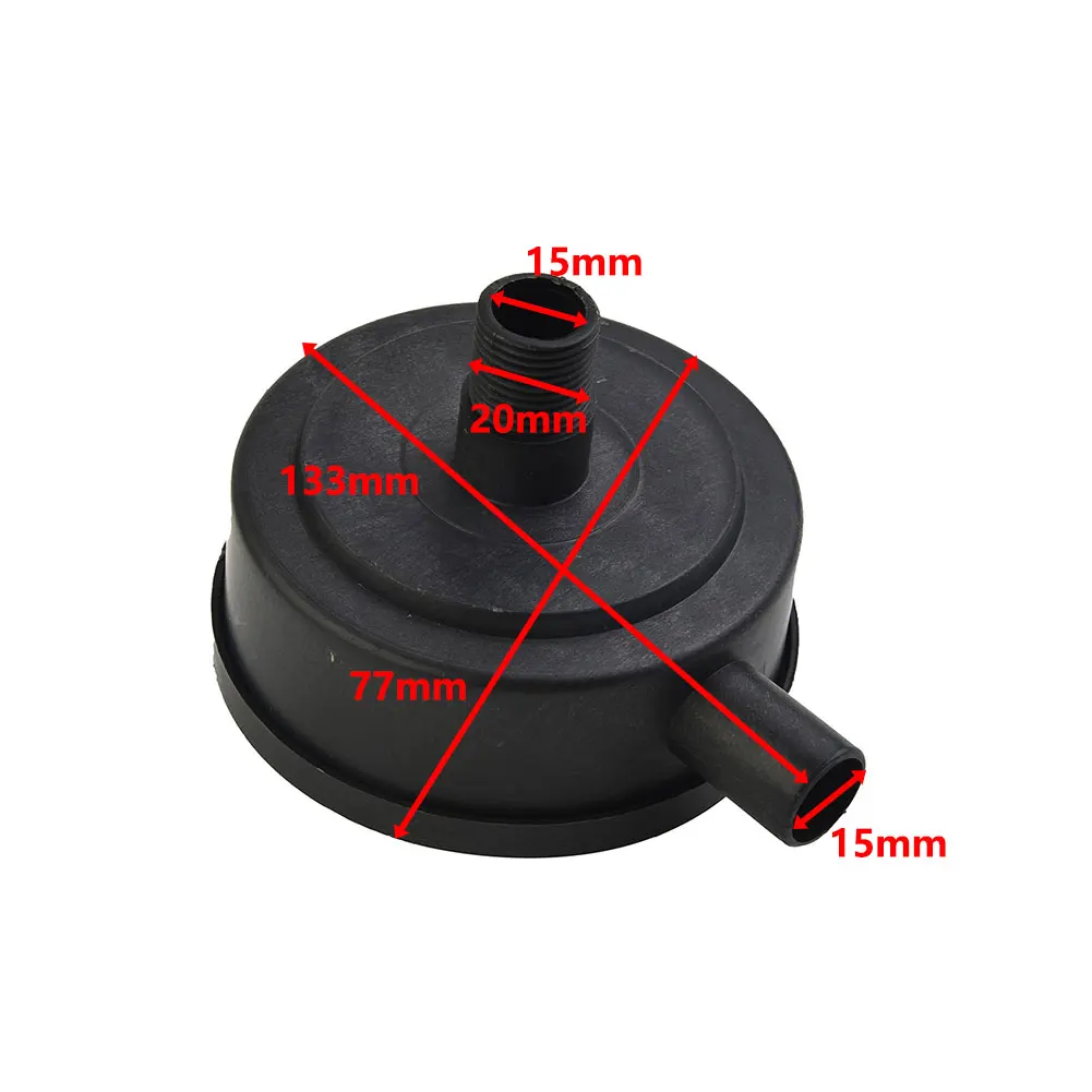 20mm External Thread Air muffler Accessories Canister Filter Compressor Plastic Replacement Silencer New Useful