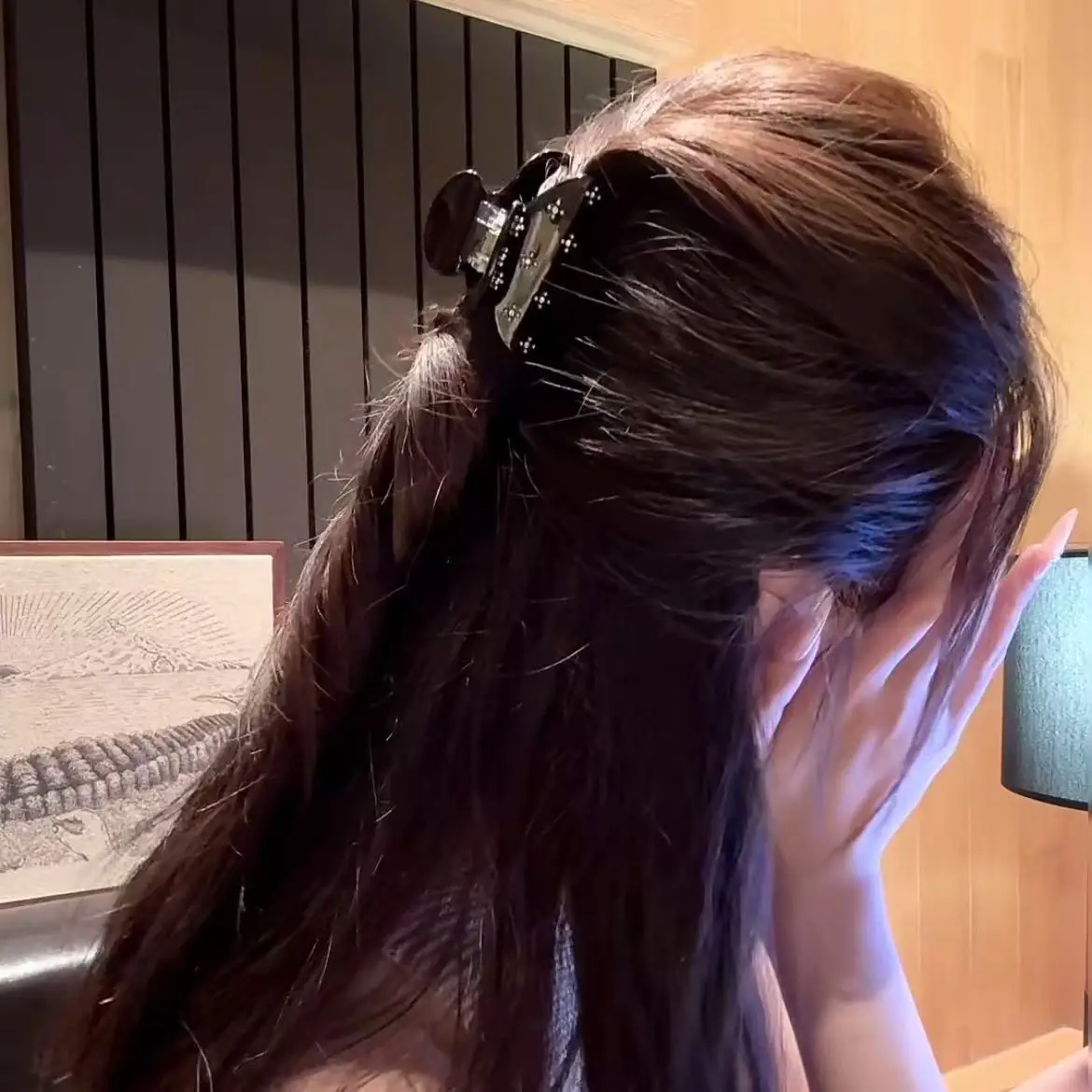 6,5m Lange Diamant-Haarspangen für Mädchen und Frauen, Haaraccessoires zum Anbinden, Neue Koreanische Mode-Haaraccessoires – Detail 3