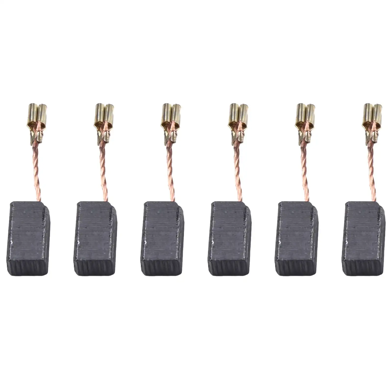 Carbon Brush Set Replacement Carbon Brushes For Tool Maintenance Electric Tool Brushes Worn Brush Replacement 6.5x7.5x13mm