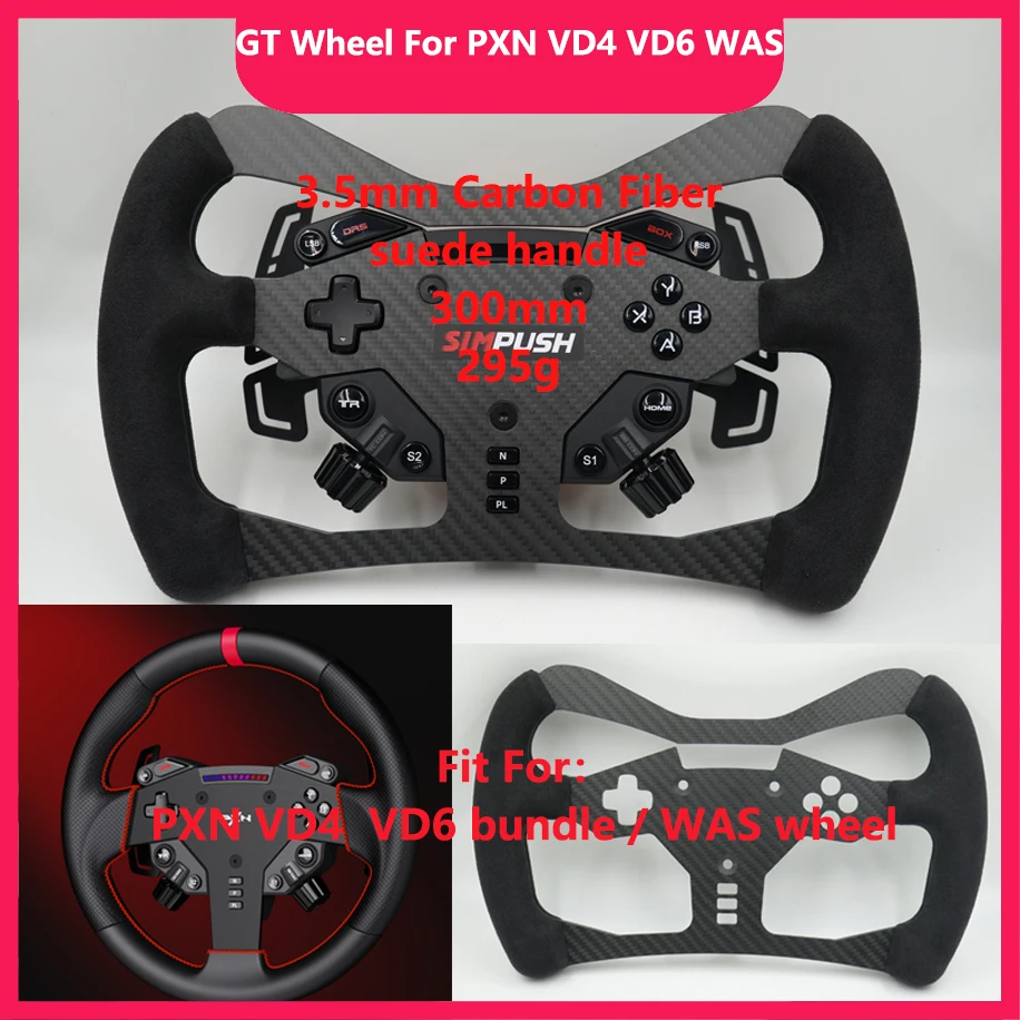 SIMPUSH Formula F1 Racing Sim Wheel Mod GT3 GT4 Sim Racing Simracing For PXN VD4 Bundle VD6 Bundle WAS Wheel