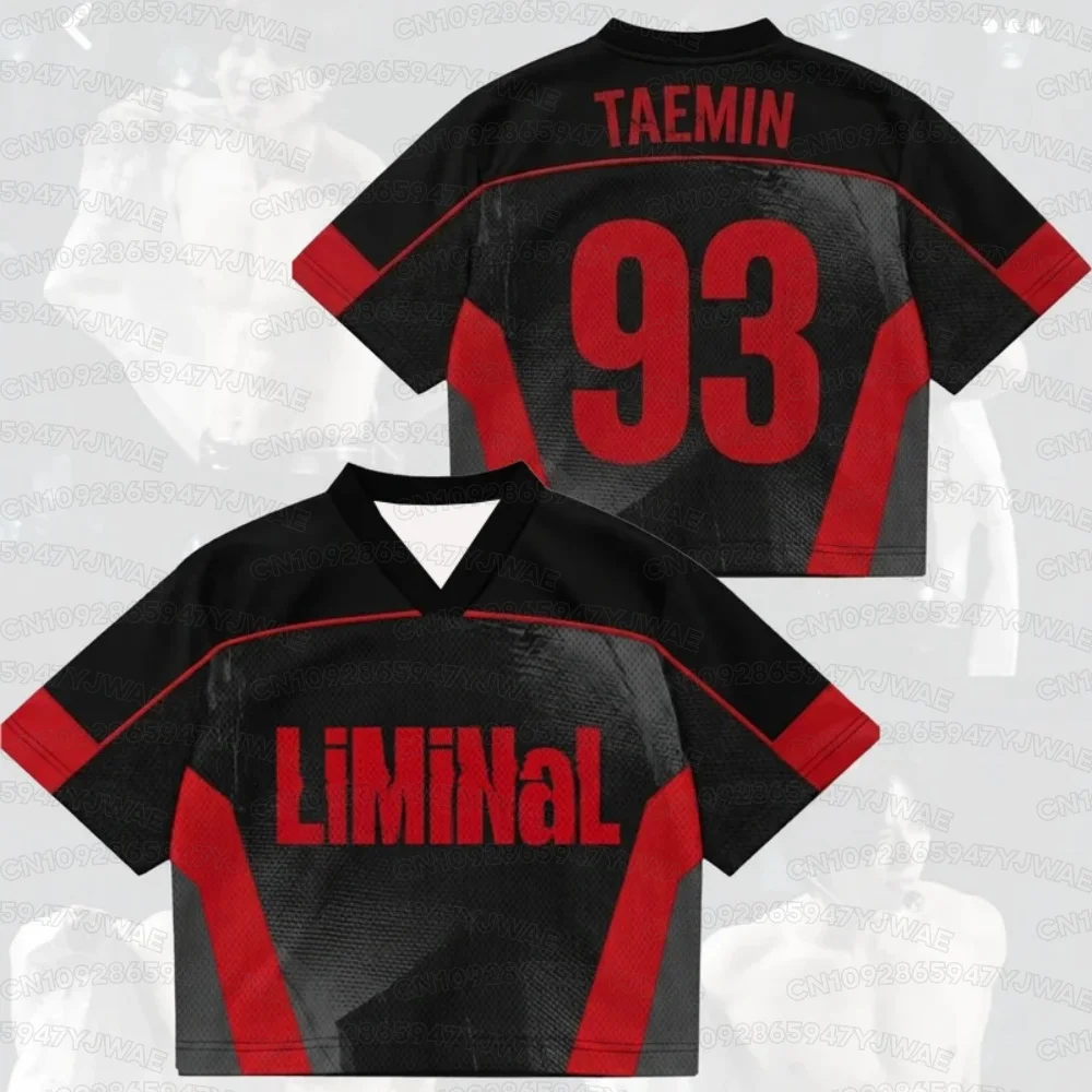 2026 Summer Men's Women's Liminal Taemin Wo Streetwear Kpop Fashion Jersey Gift Graphic Short Sleeved Tee Kpop Fans Gift T-Shirt