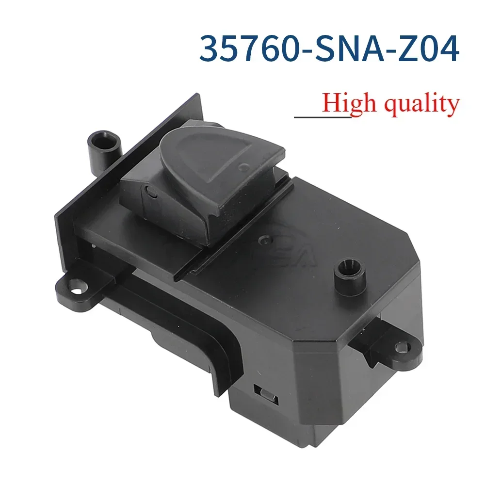 Interruptor de Elevalunas Eléctrico para Honda Civic Sedán 2006-2011, Botón de Control 35760-SNA-J04 5 Pines 35760-SNA-Z04 5 Pines