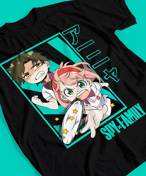 T-shirt for Anime Anya x Family: Anya y Damian