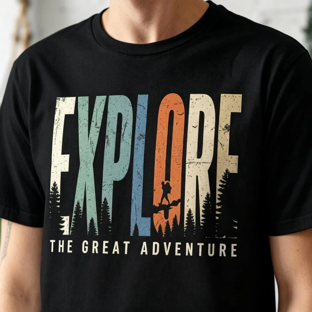Camiseta de aventura para acam - Outdoor Adventure Outfit avaliação e preço
