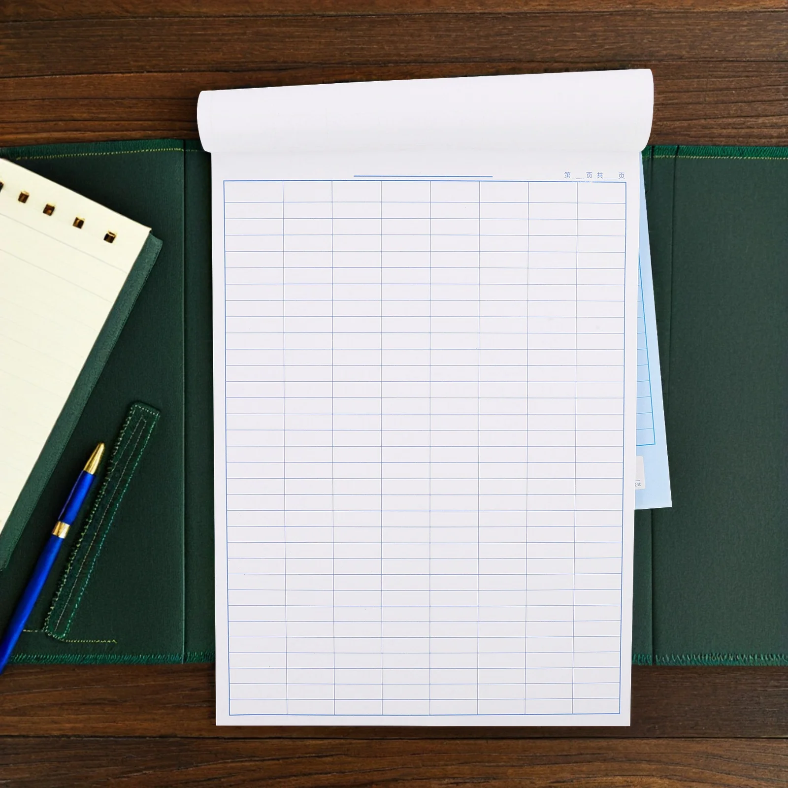 A4 Multi-Function Ledger Book for Warehouse Inventory Tracking Financial Management Stock Control Record Keeping Notebook