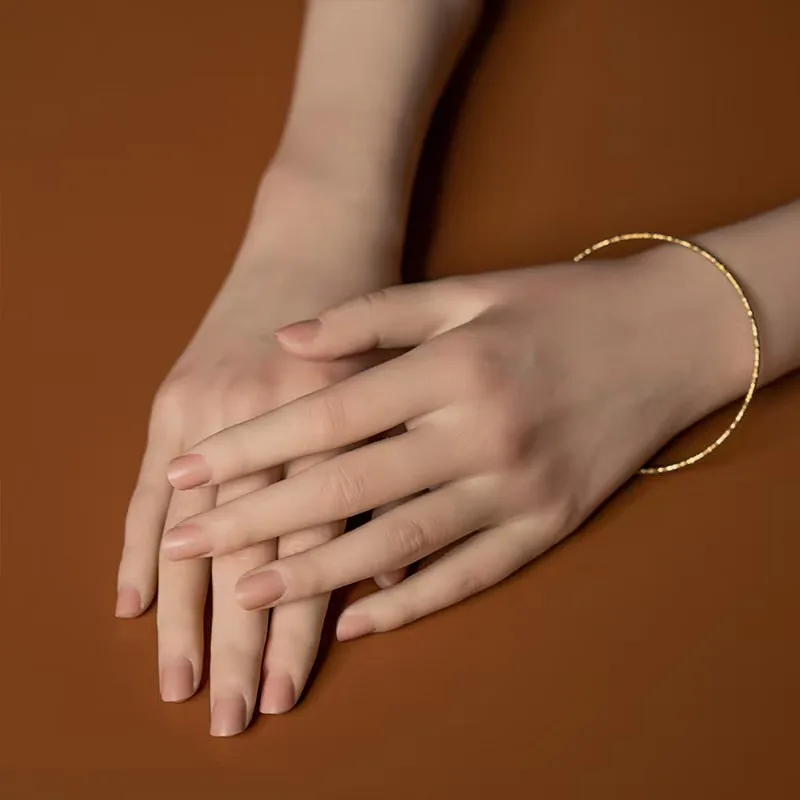 High Simulation Silicone Practice Hand Model With Flexible Finger Joints Bendable Hands for Jewelry Display Nail Practice ZDW03