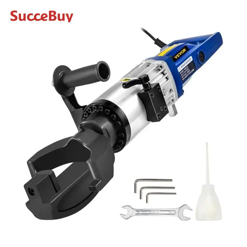 Piegatrice d'acciaio idraulica elettrica tenuto in mano del tondo per cemento armato di VEVOR 800W 1200W 1500W 110V con il motore di rame per i costruttori produttore