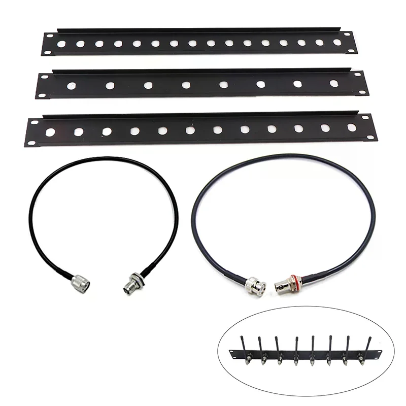 For Sennheiser Shure Micro Receiver-SLX4 PGX4 PG288 EW100G2 G3 Wireless Microphone Rack Mounting Bracket Kits