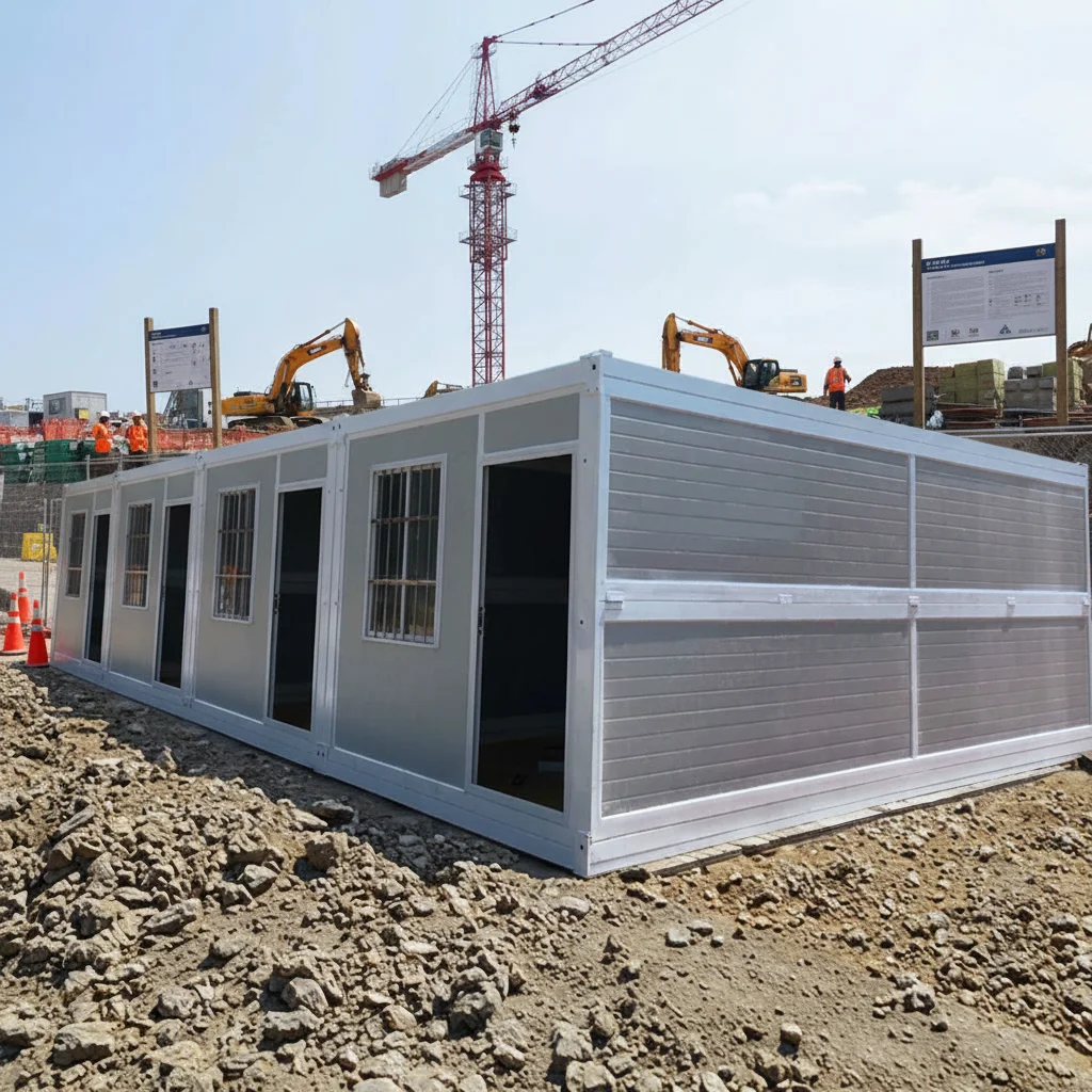 Factory Direct Double Wing Expandable Prefab Container House Modern Modular Villa with Bathroom Kitchen for Hotel