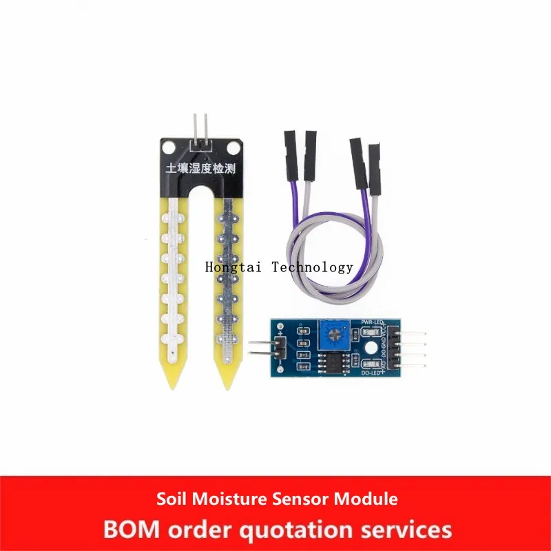 Soil Moisture Meter Detection Robotic Smart Cart Soil Moisture Sensor Module