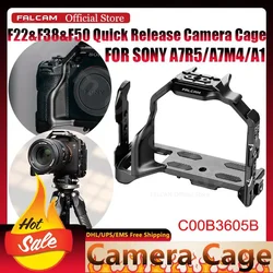Falcam Official F22&F38&F50 Quick Release Camera Cage FOR SONY A7R5/A7M4/A1/ Comfortable Grip Feel NEW Full Surround Design
