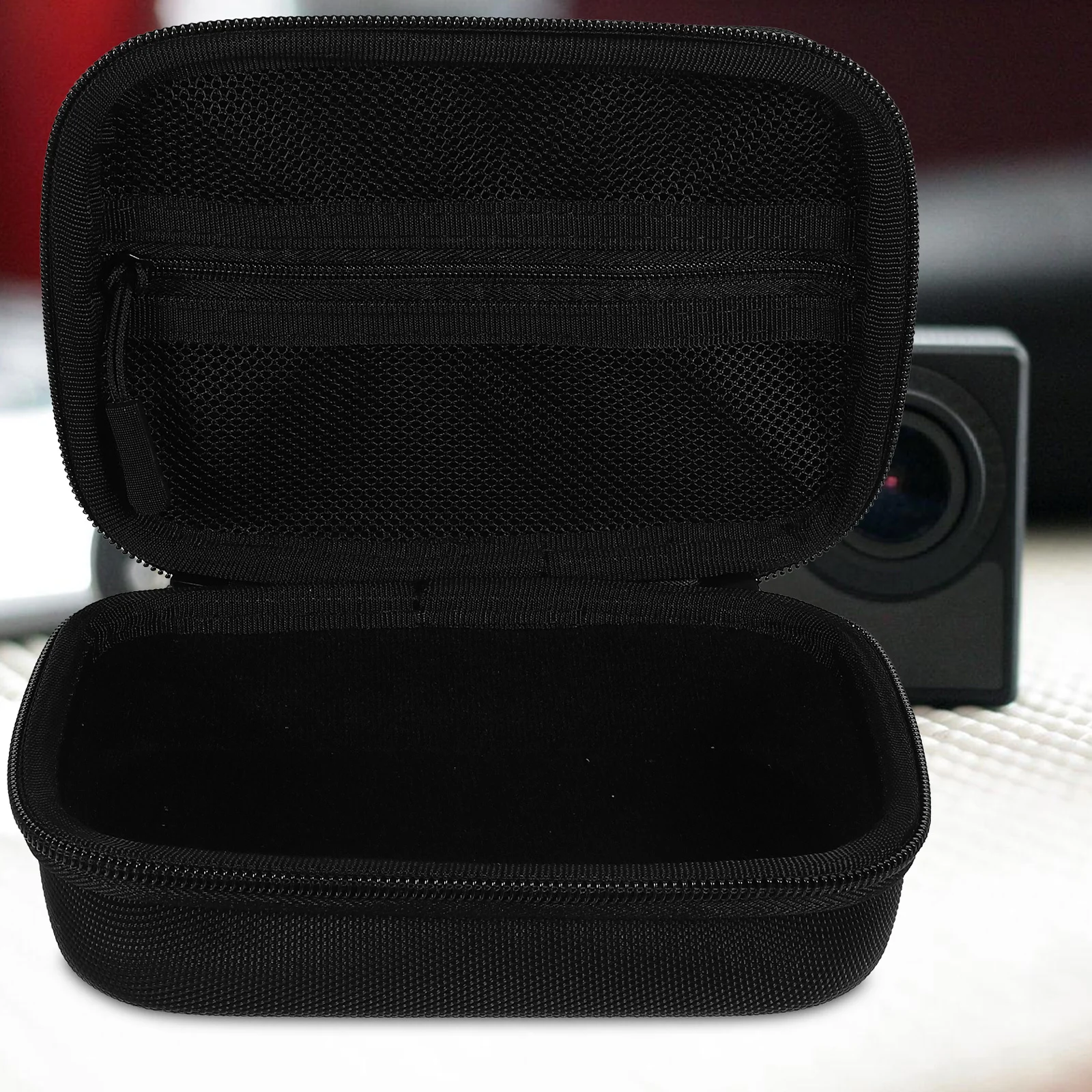 

1pc Small Camera Bag Diy Grid Hard Case With Foam Portable Waterproof Travel Photography Bag For Digital Accessories