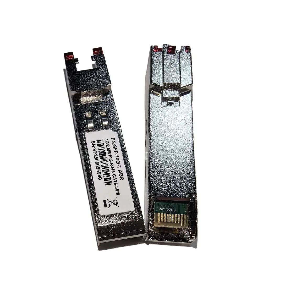 Porta elétrica rj45 10g sfp + ao transceptor do módulo de 10gbase-t 30m mikrotik s + rj10 SFP-10G-T 10gigabit ethernet rj45