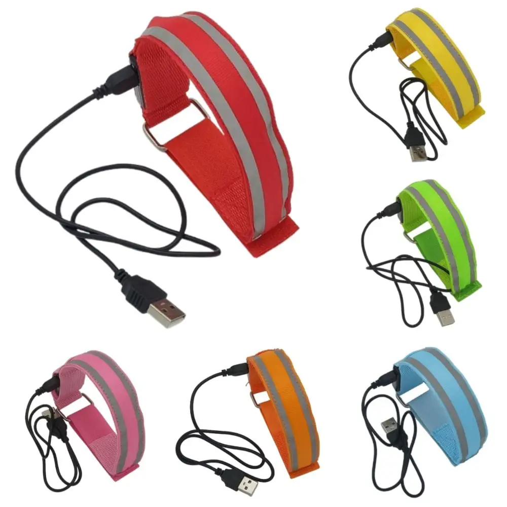Safety LED Light Armband Waterproof Portable Luminous Arm Band Lightweight Creative Warning Wristband Outdoor Sports