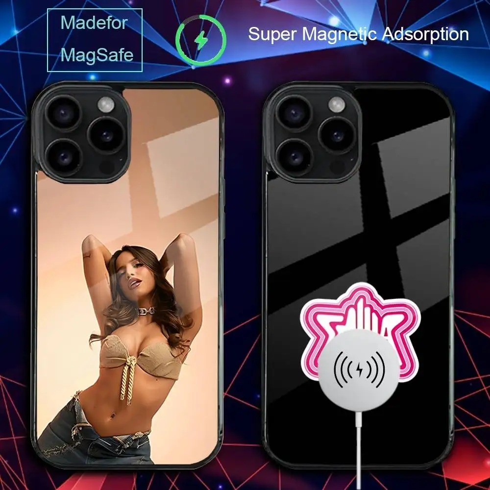 حافظة هاتف E-Emilia mp3 Singer Mernes لهاتف iPhone 17,16,15,14,13,12,11,Pro,Max,Plus,Mini,SE4,E شحن لاسلكي مغناطيسي Magsafe #1